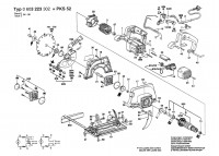 Bosch 0 603 223 304 Pks 52 Combi Port.Circular Saw P 230 V / Eu Spare Parts